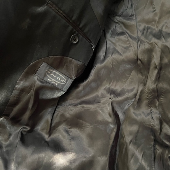 PRONTO UOMO PLATINUM WOOL oversized  BLAZER Y2K Blazer - Picture 9 of 12